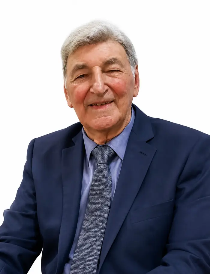 Retrato do Dr. Nilton De Bortoli, patriarca da família